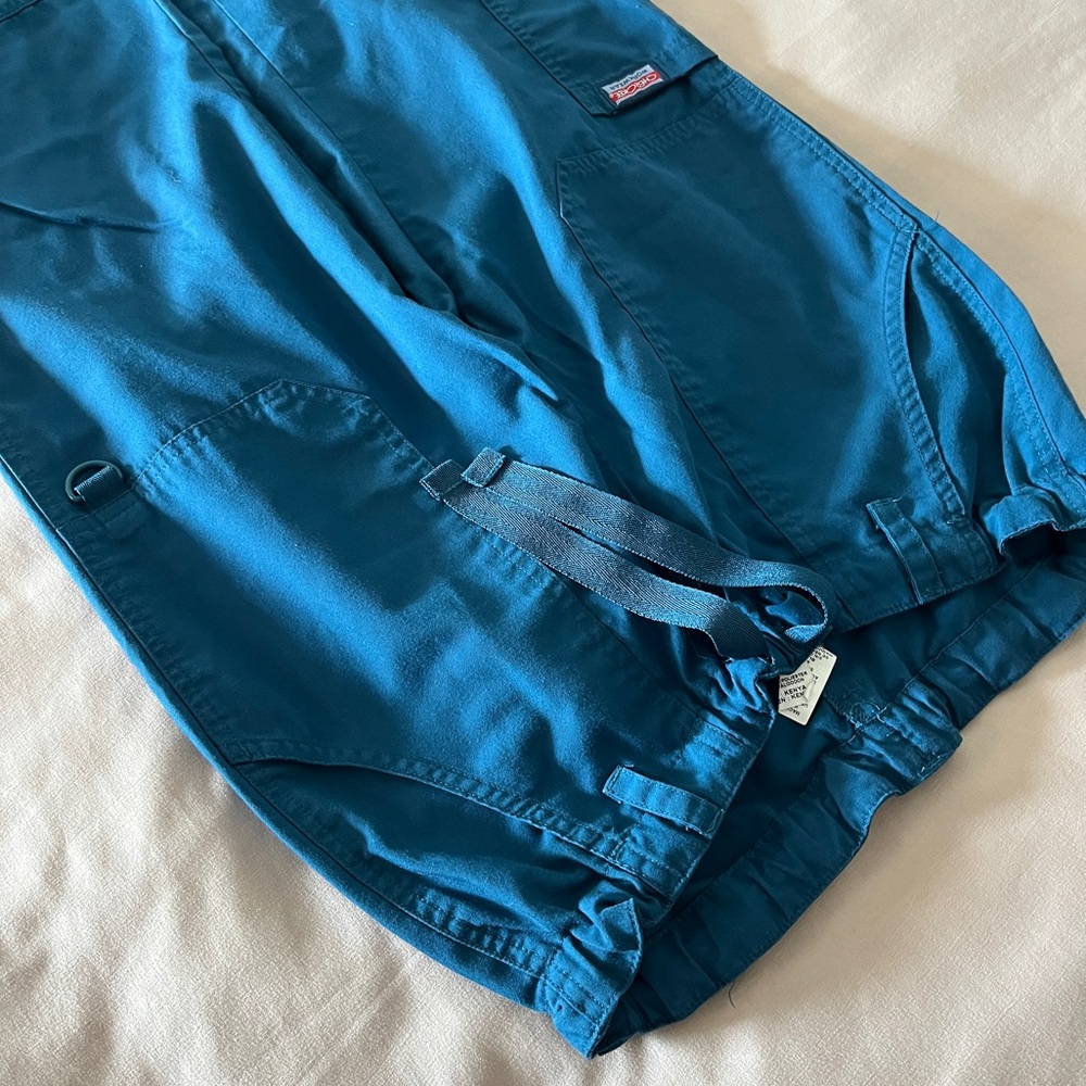 Cherokee Blue Scrub Pants